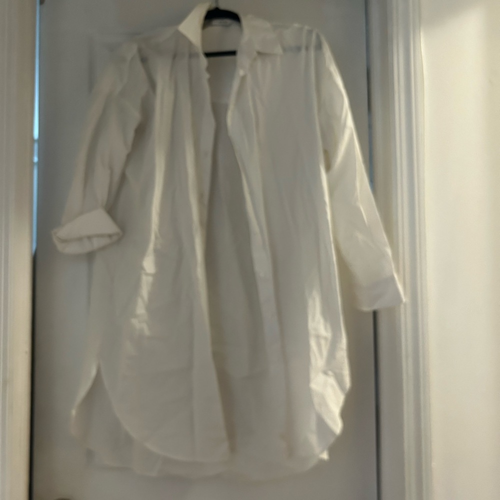 White Button-Up Shirt